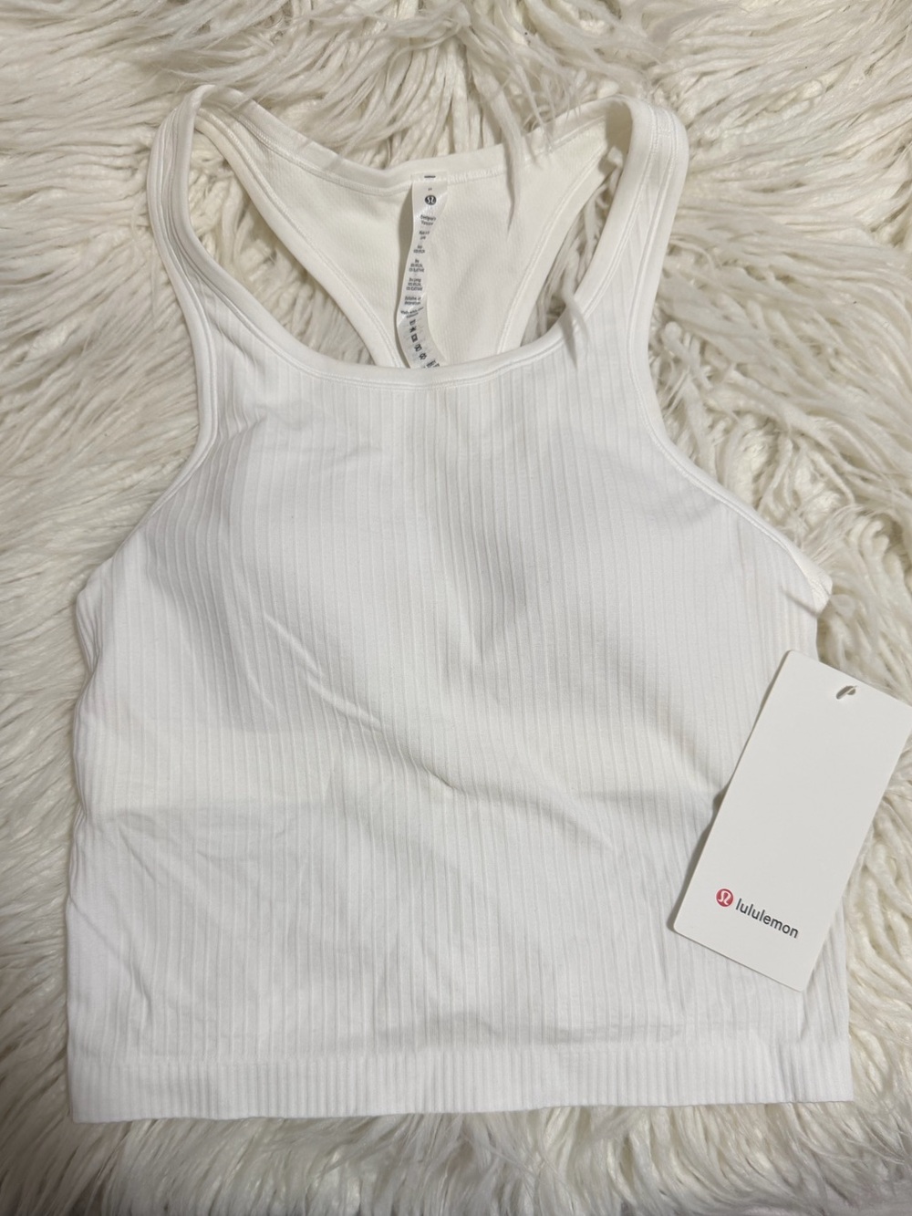 Lululemon EBB to Street Racerback Crop Tank